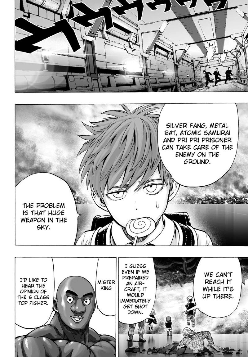 One Punch Man Manga Chapter 32 page 38 - From Space...