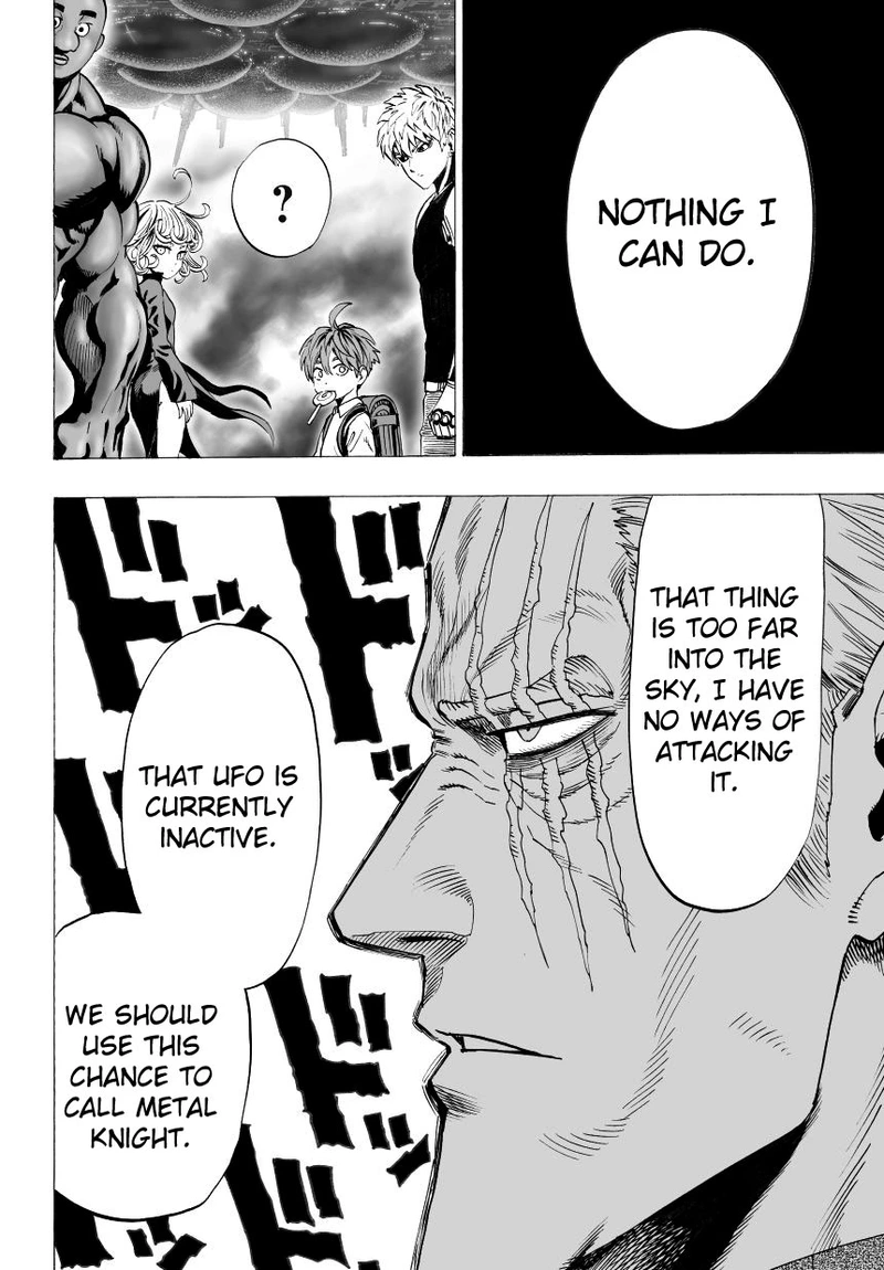 One Punch Man Manga Chapter 32 page 40 - From Space...