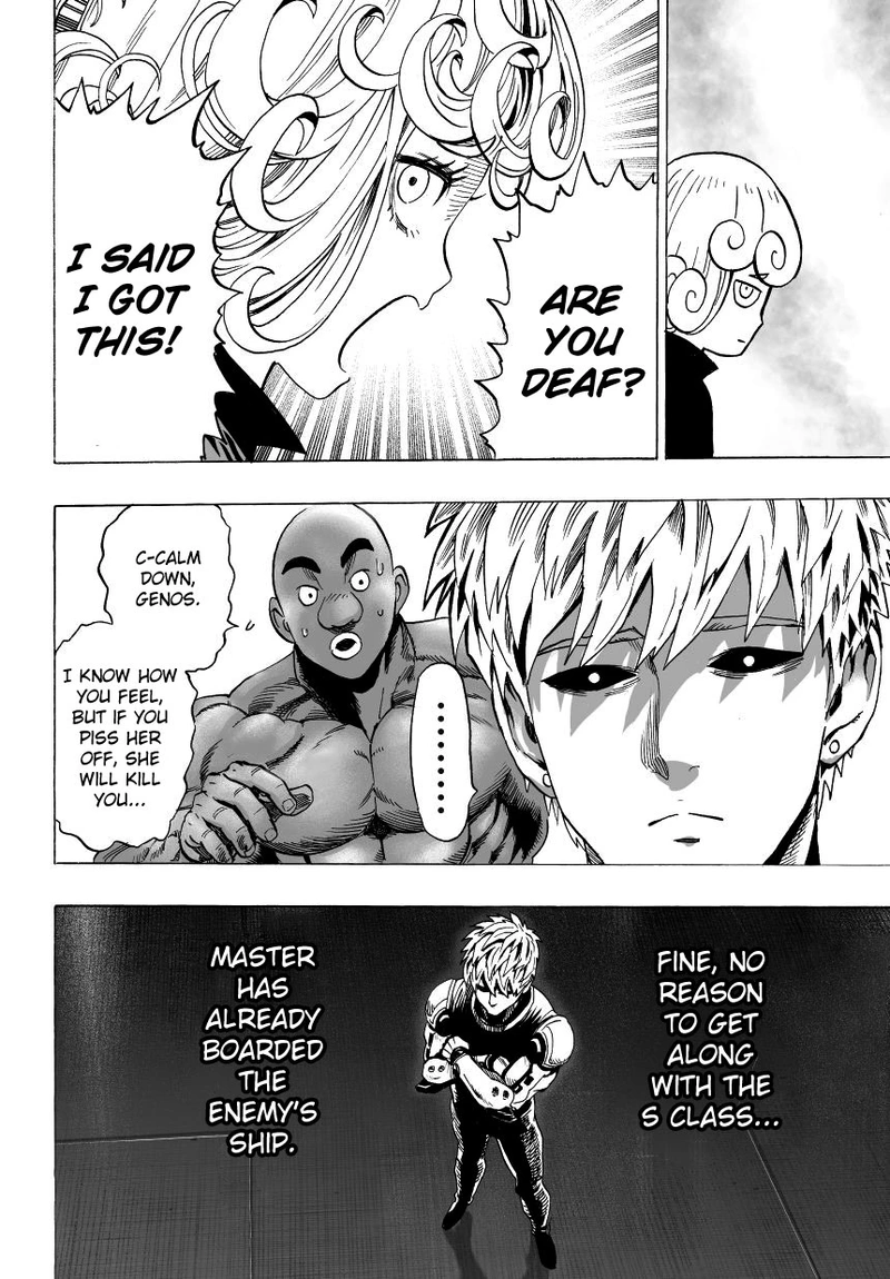 One Punch Man Manga Chapter 32 page 42 - From Space...