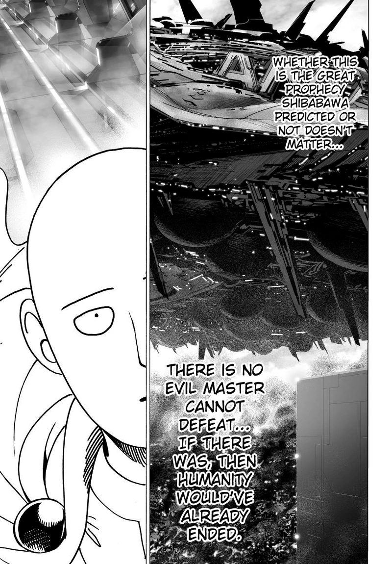 One Punch Man Manga Chapter 32 page 43 - From Space...
