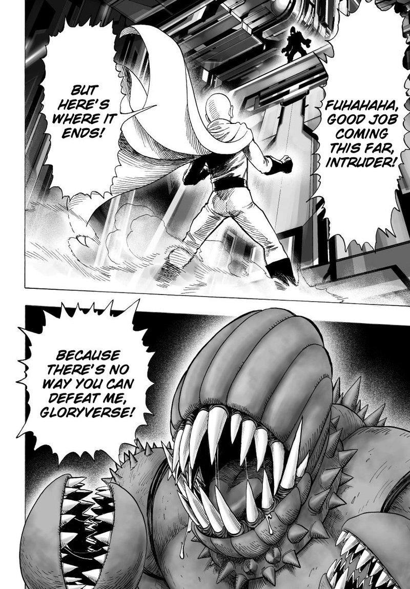 One Punch Man Manga Chapter 32 page 44 - From Space...
