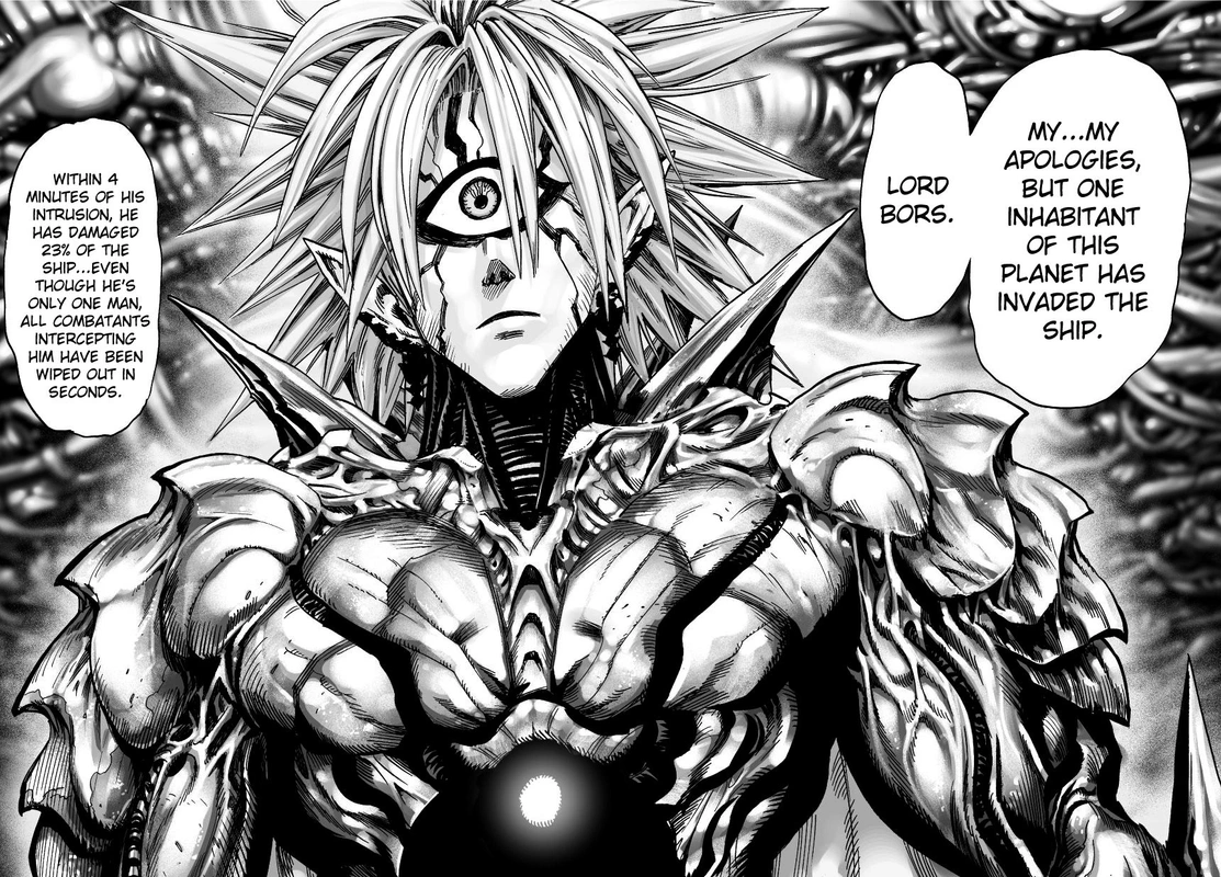 One Punch Man Manga Chapter 32 page 48 - From Space...