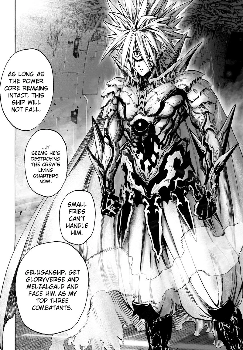 One Punch Man Manga Chapter 32 page 49 - From Space...