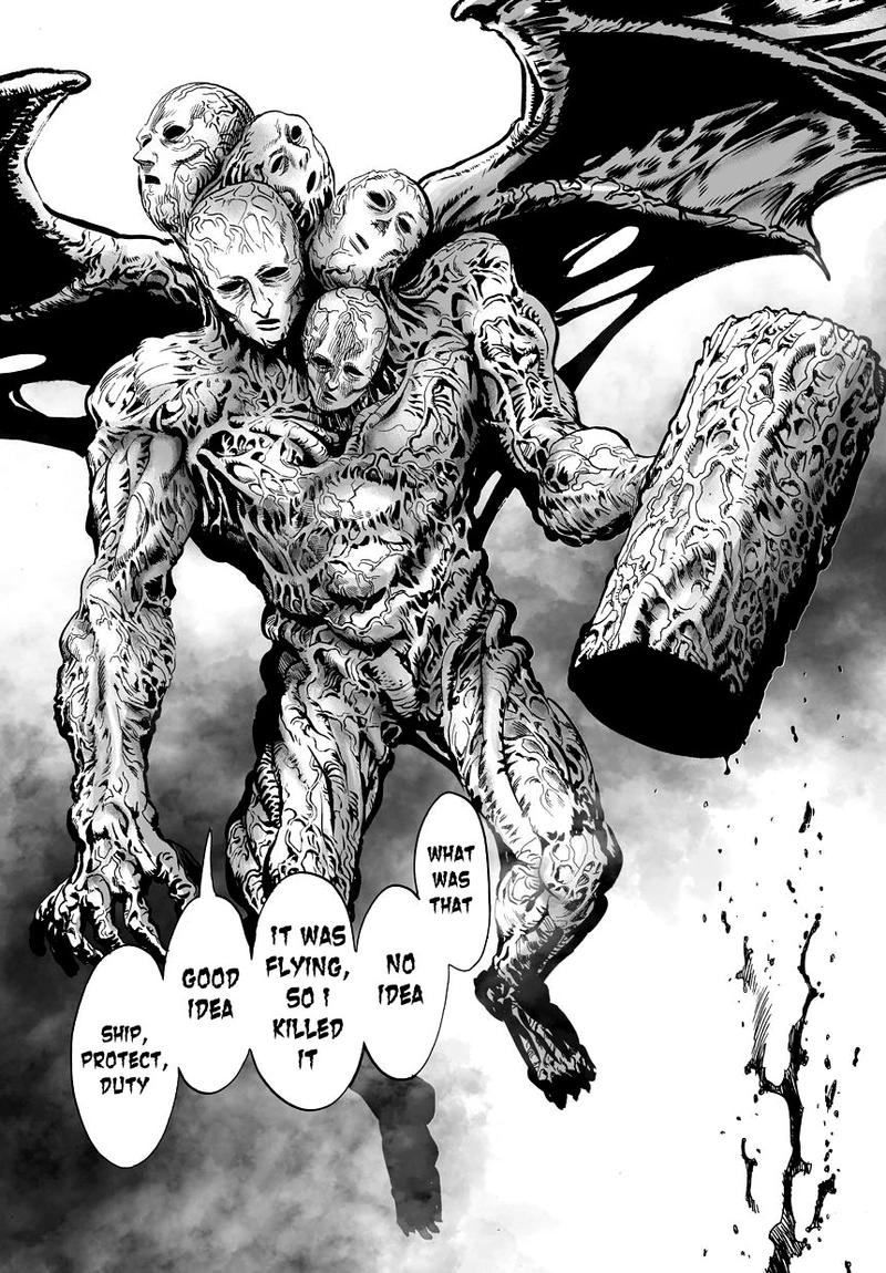 One Punch Man Manga Chapter 32 page 5 - From Space...
