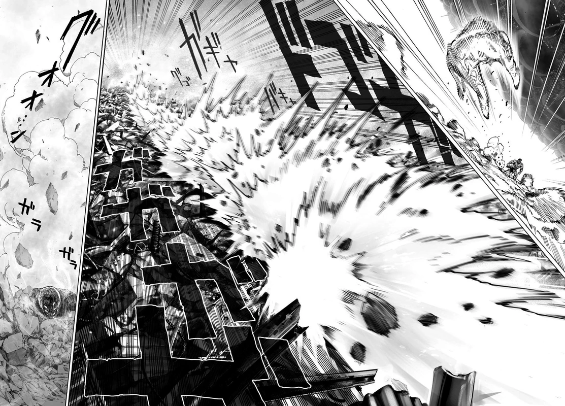 One Punch Man Manga Chapter 32 page 55 - From Space...