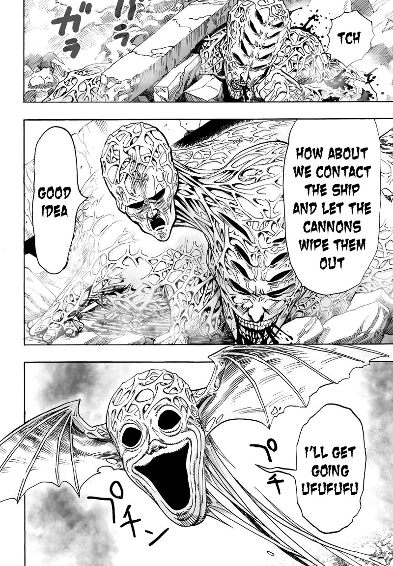 One Punch Man Manga Chapter 32 page 56 - From Space...