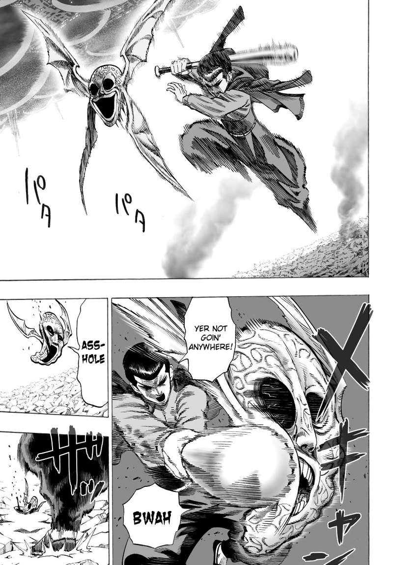 One Punch Man Manga Chapter 32 page 57 - From Space...