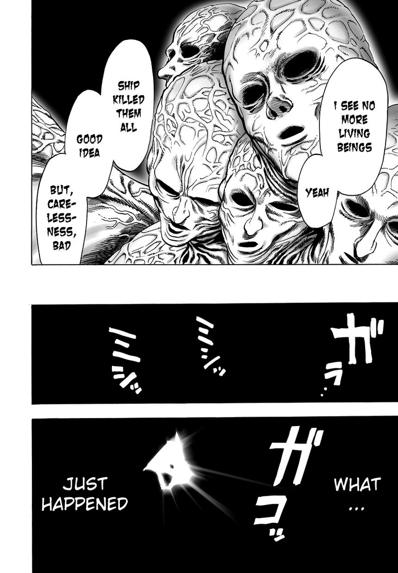 One Punch Man Manga Chapter 32 page 6 - From Space...