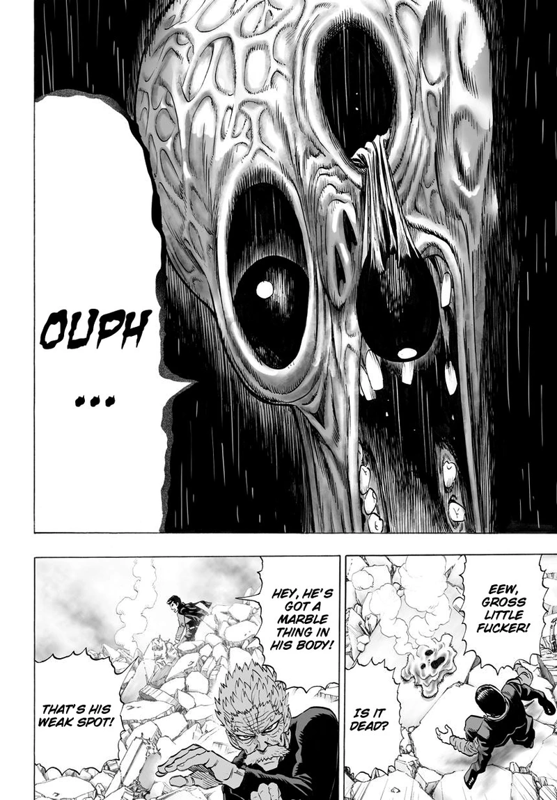 One Punch Man Manga Chapter 33 page 11 - Guys Who Don't Listen