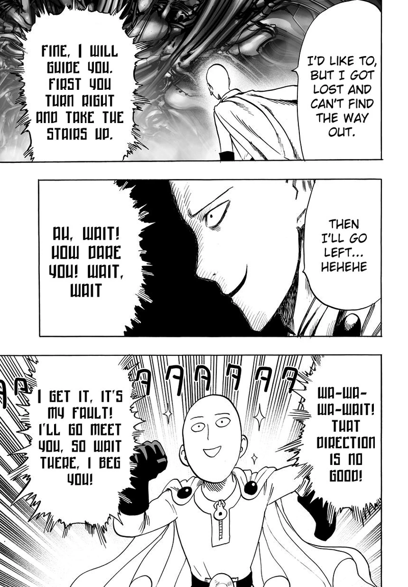 One Punch Man Manga Chapter 33 page 24 - Guys Who Don't Listen