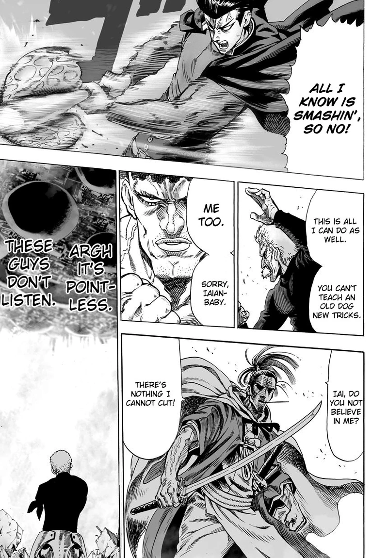 One Punch Man Manga Chapter 33 page 5 - Guys Who Don't Listen