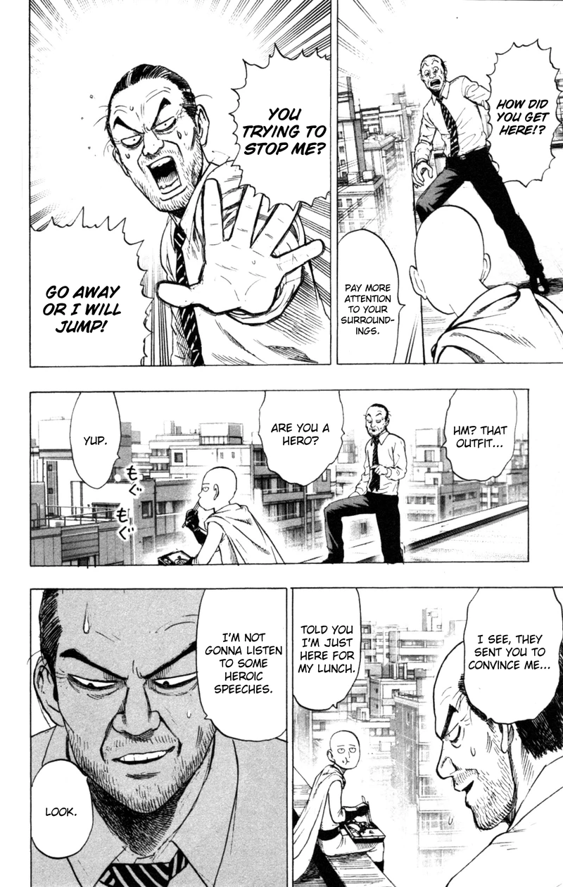 One Punch Man Manga Chapter 34.5 page 6 - Salmon | Volume 6 Extras