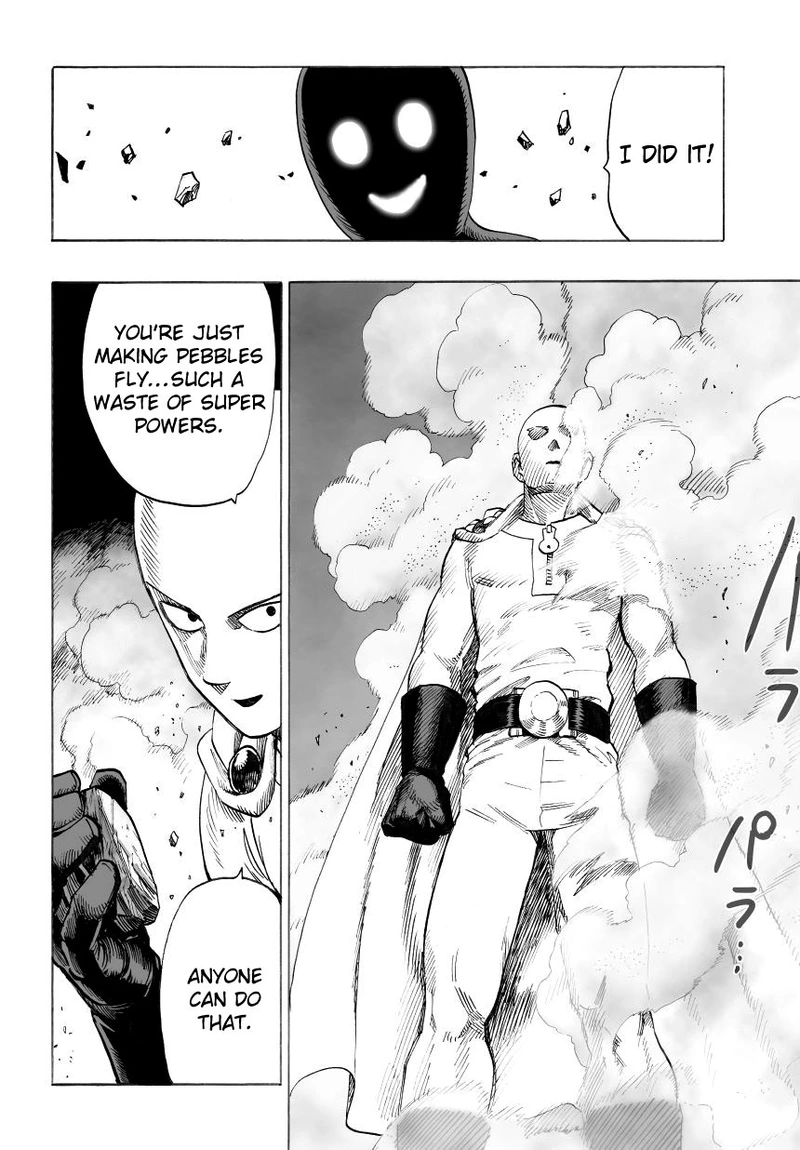 One Punch Man Manga Chapter 34 page 4 - Are You Stupid