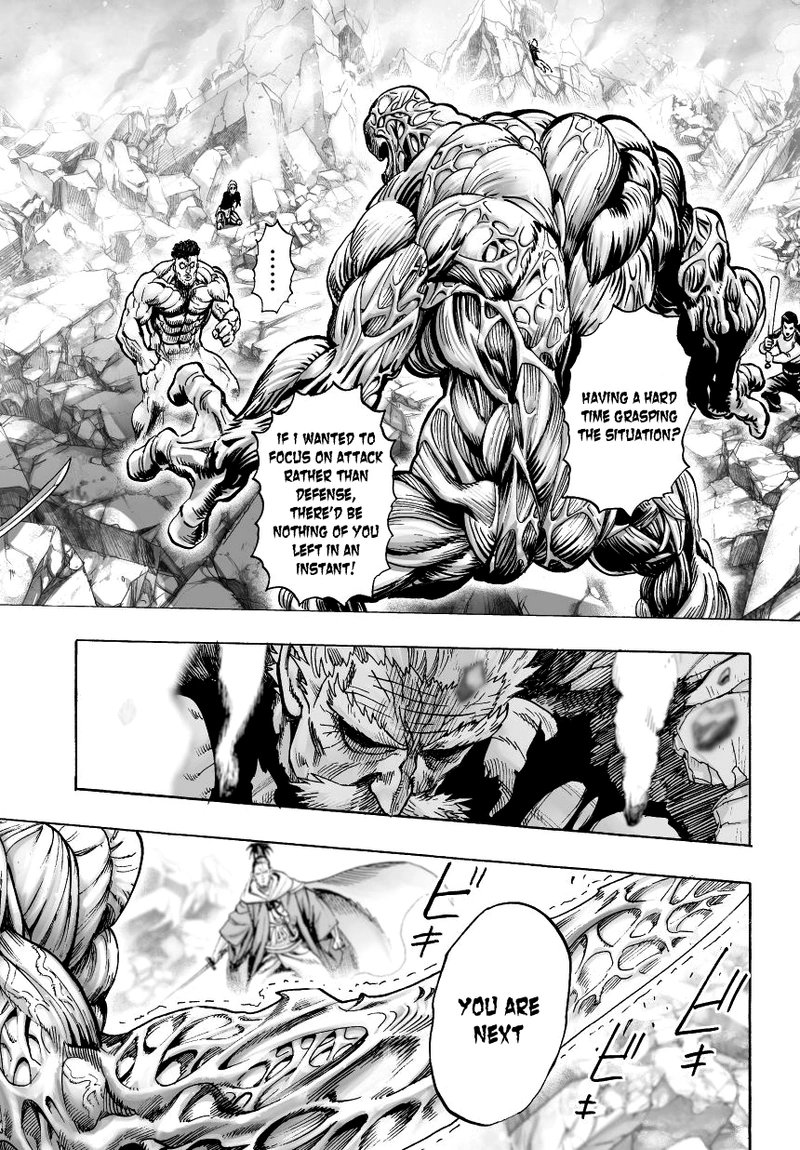 One Punch Man Manga Chapter 35 page 13 - The Fight