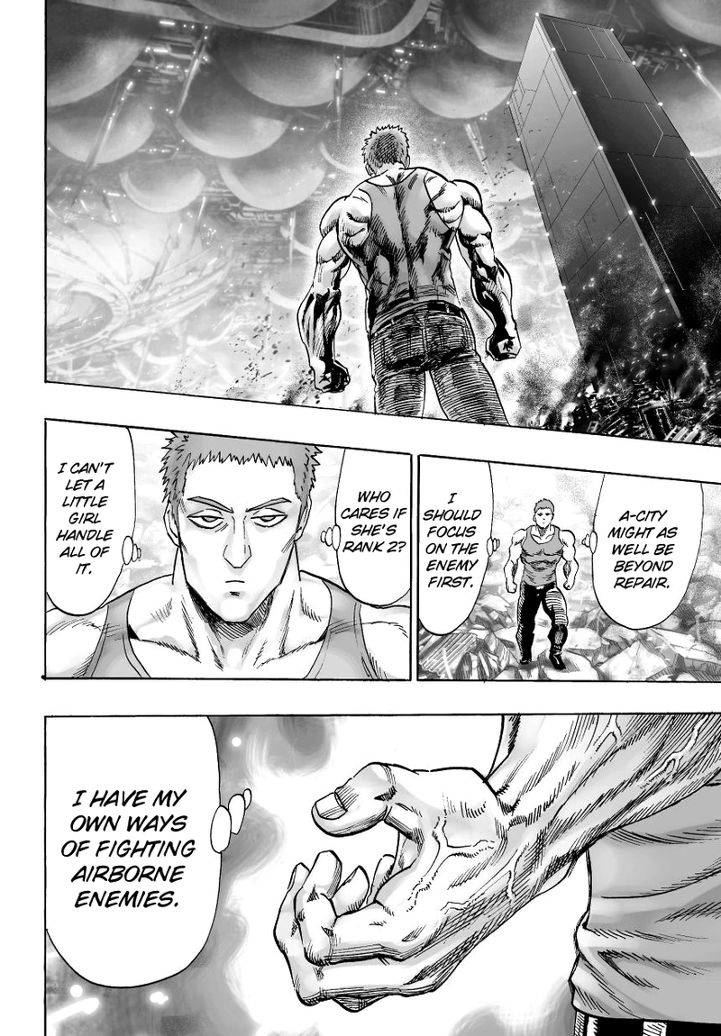 One Punch Man Manga Chapter 35 page 2 - The Fight