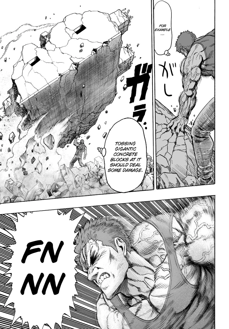 One Punch Man Manga Chapter 35 page 3 - The Fight