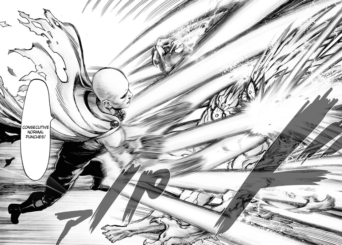 One Punch Man Manga Chapter 36 page 27 - The Power of Boros