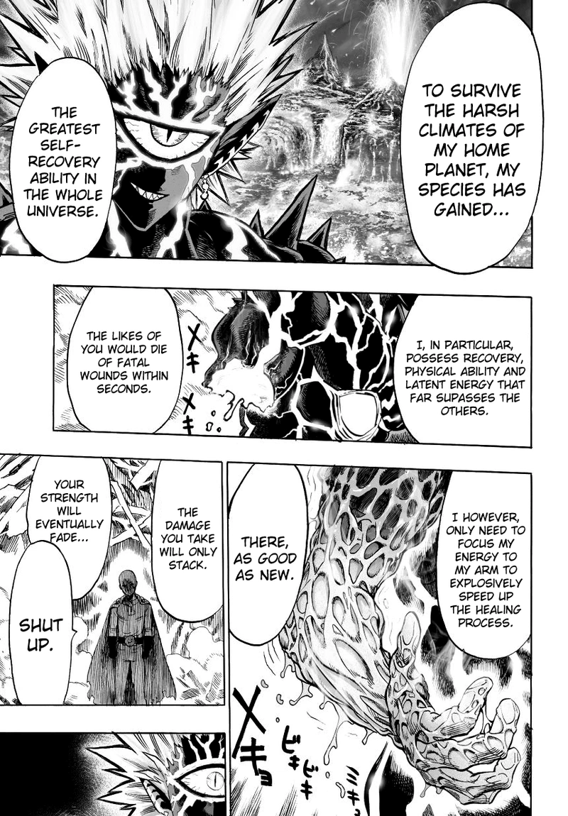 One Punch Man Manga Chapter 36 page 3 - The Power of Boros
