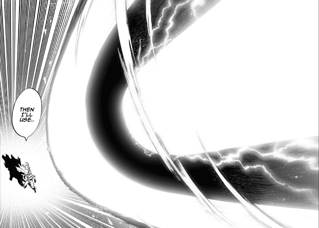 One Punch Man Manga Chapter 36 page 33 - The Power of Boros