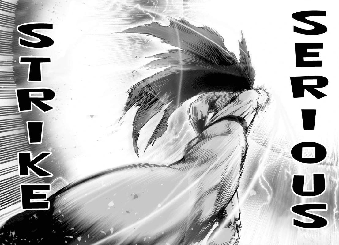 One Punch Man Manga Chapter 36 page 38 - The Power of Boros