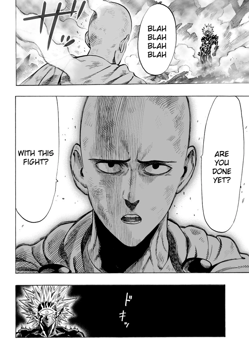 One Punch Man Manga Chapter 36 page 4 - The Power of Boros