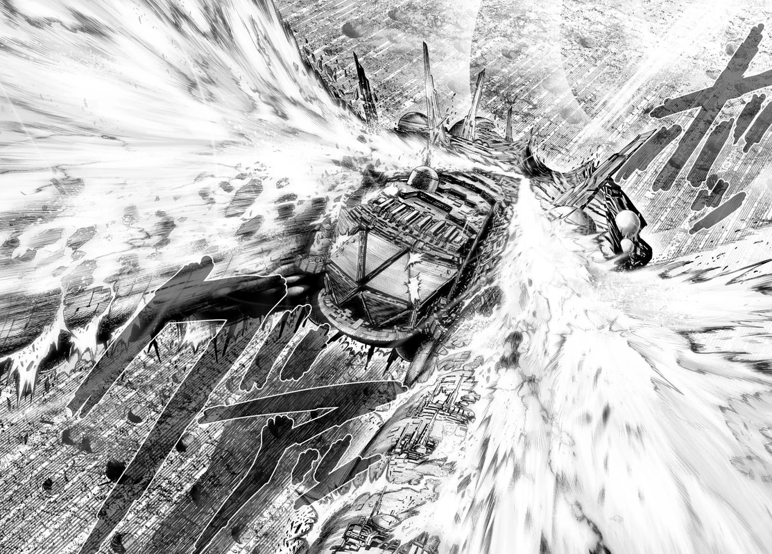 One Punch Man Manga Chapter 36 page 42 - The Power of Boros