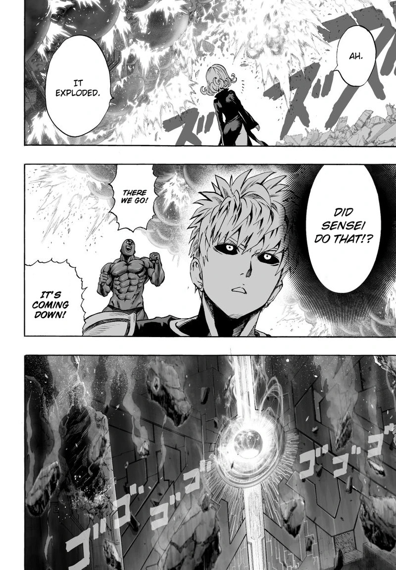 One Punch Man Manga Chapter 36 page 44 - The Power of Boros