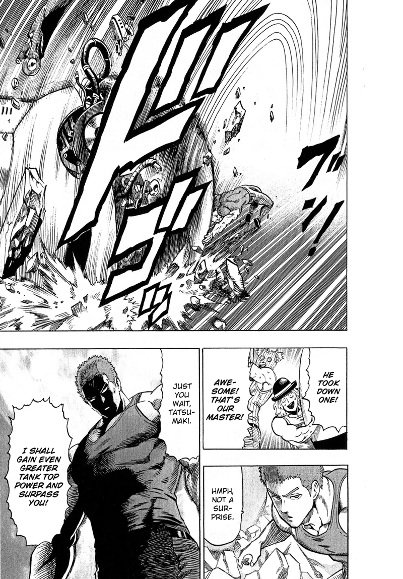 One Punch Man Manga Chapter 37.6 page 12 - Big Construction | Volume 7 Extras