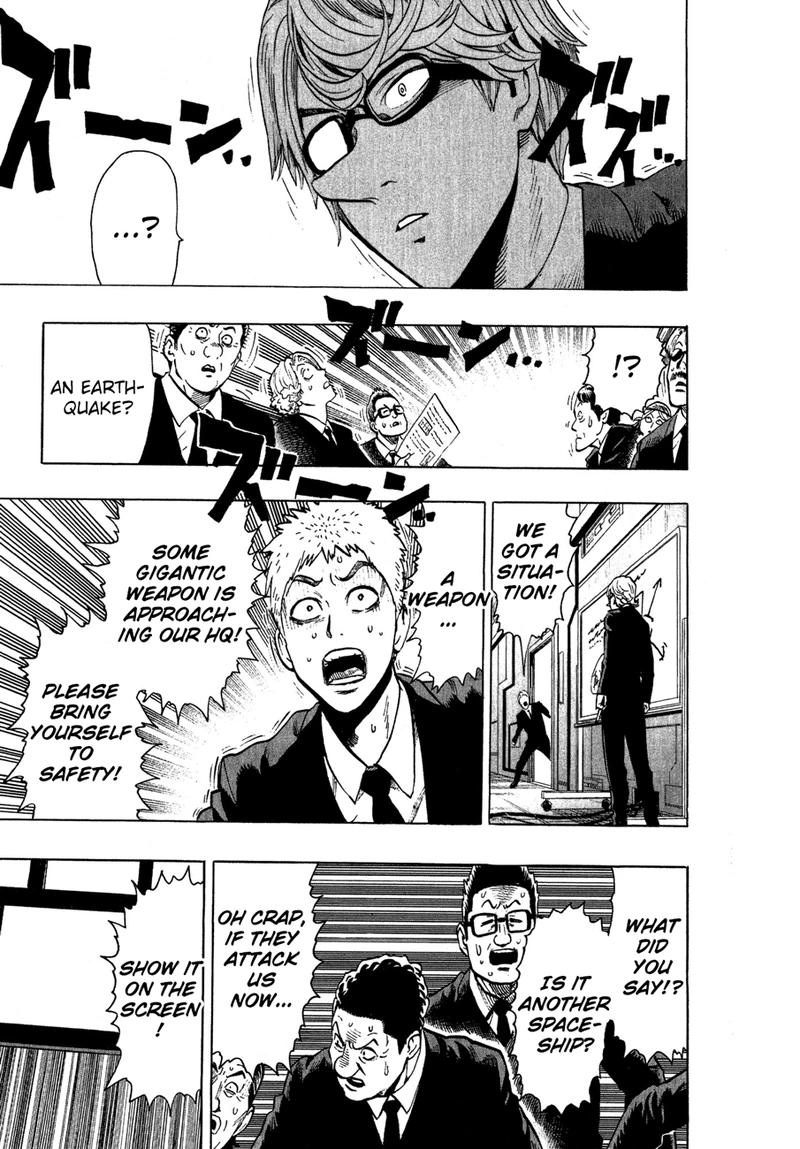 One Punch Man Manga Chapter 37.6 page 3 - Big Construction | Volume 7 Extras