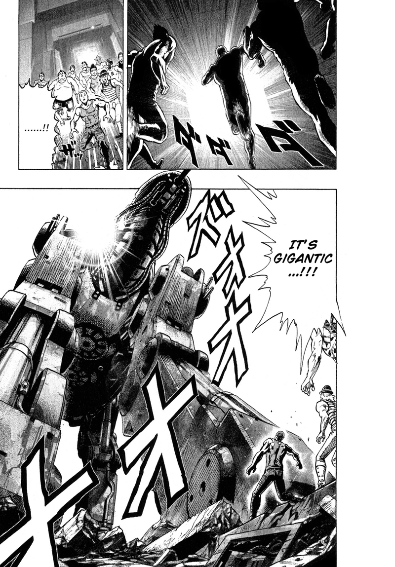 One Punch Man Manga Chapter 37.6 page 8 - Big Construction | Volume 7 Extras