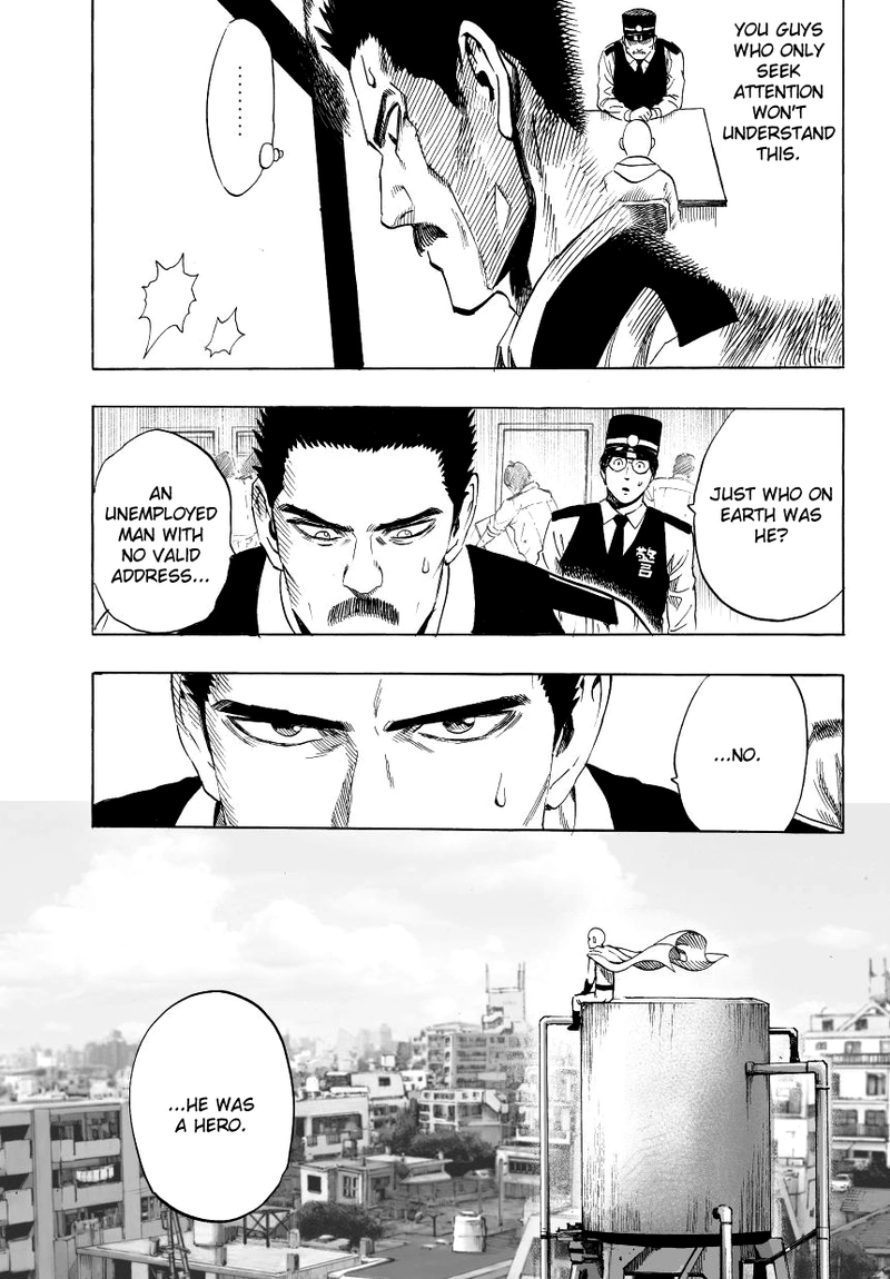 One Punch Man Manga Chapter 37.8 page 28 - Pork Cutlet Bowl | Volume 7 Extras