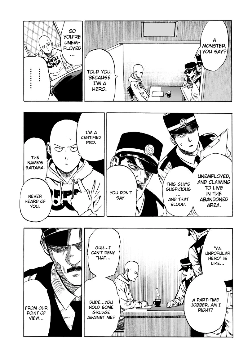 One Punch Man Manga Chapter 37.8 page 4 - Pork Cutlet Bowl | Volume 7 Extras