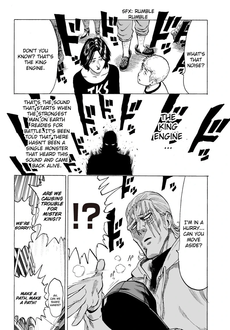 One Punch Man Manga Chapter 38 page 10 - King