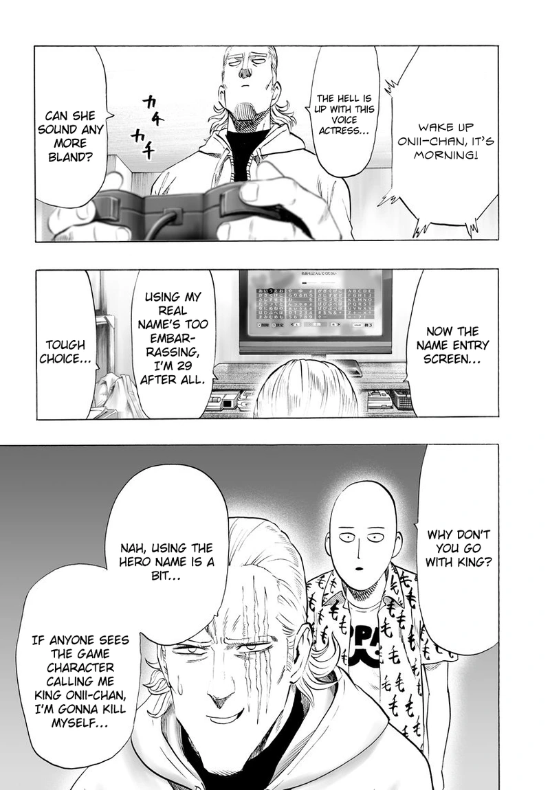 One Punch Man Manga Chapter 38 page 42 - King