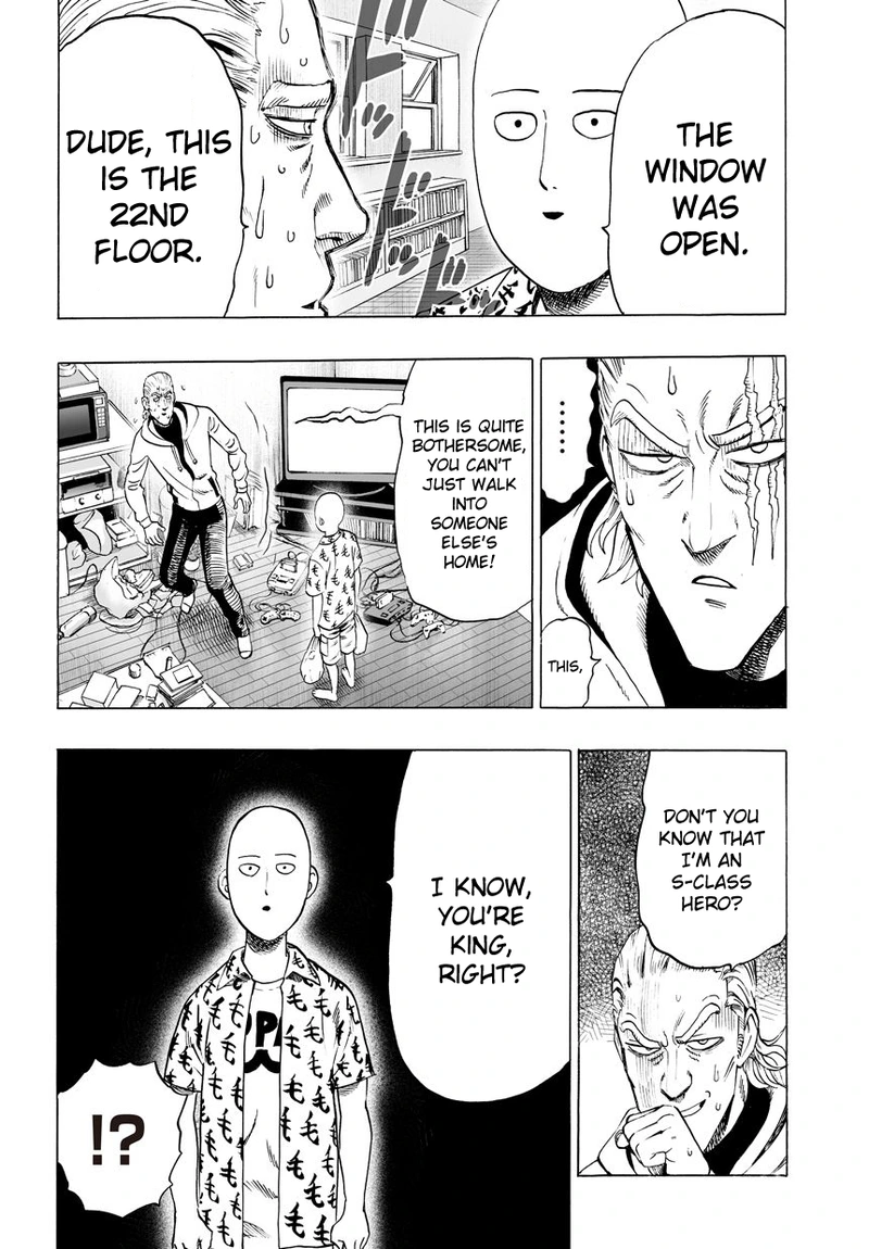 One Punch Man Manga Chapter 38 page 44 - King