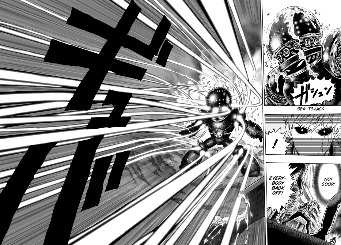 One Punch Man Manga Chapter 38 page 55 - King