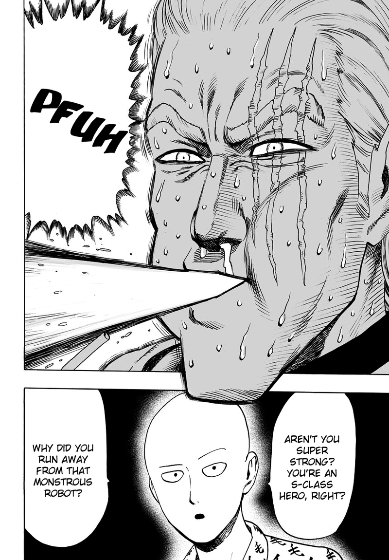 One Punch Man Manga Chapter 38 page 58 - King
