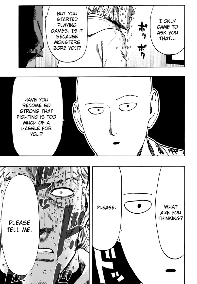 One Punch Man Manga Chapter 38 page 59 - King