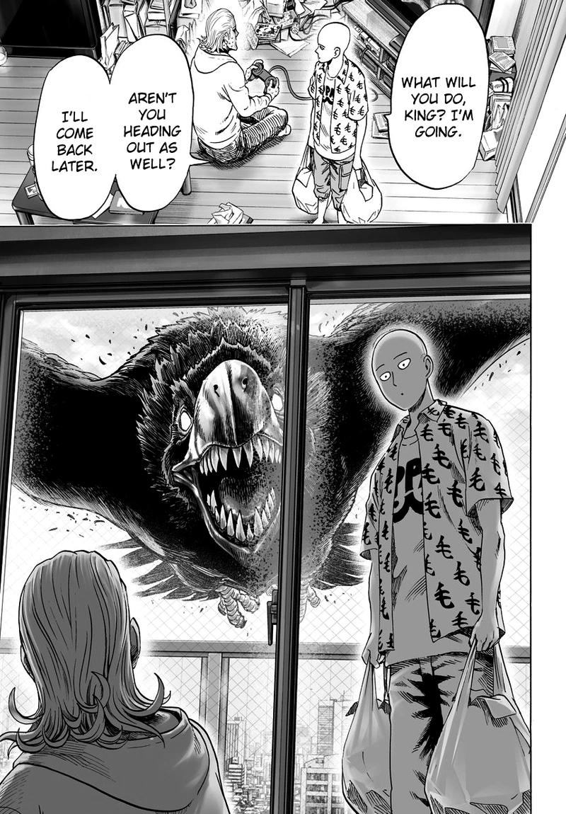 One Punch Man Manga Chapter 38 page 61 - King