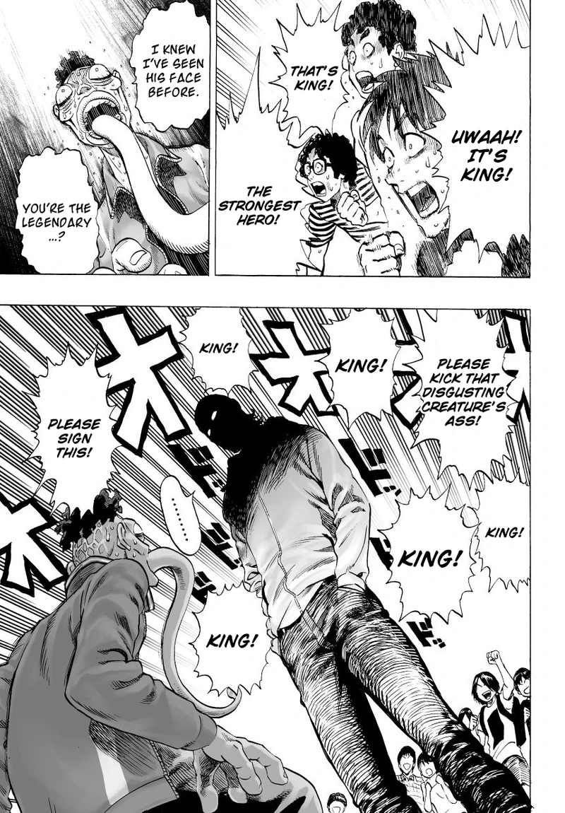 One Punch Man Manga Chapter 38 page 7 - King