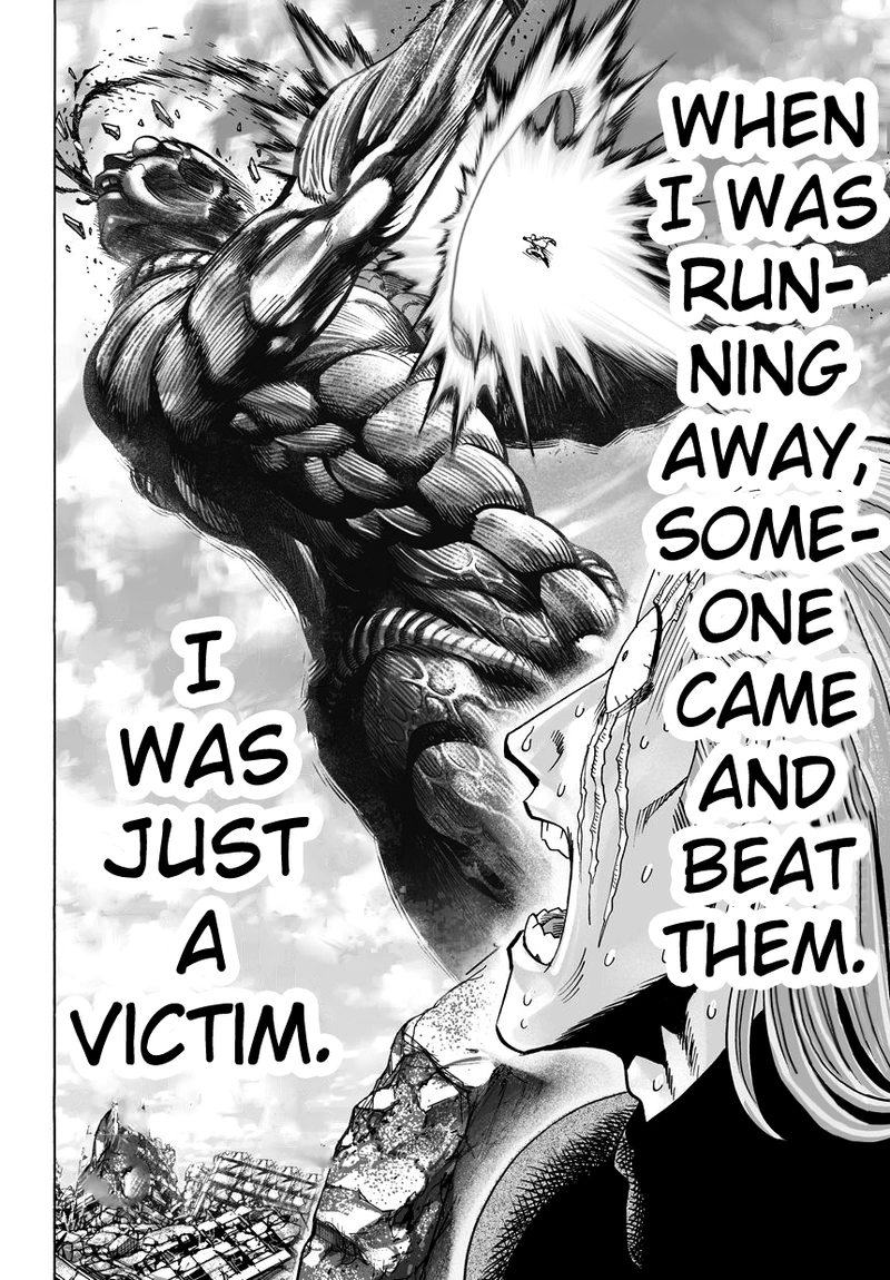 One Punch Man Manga Chapter 39 page 4 - That Person