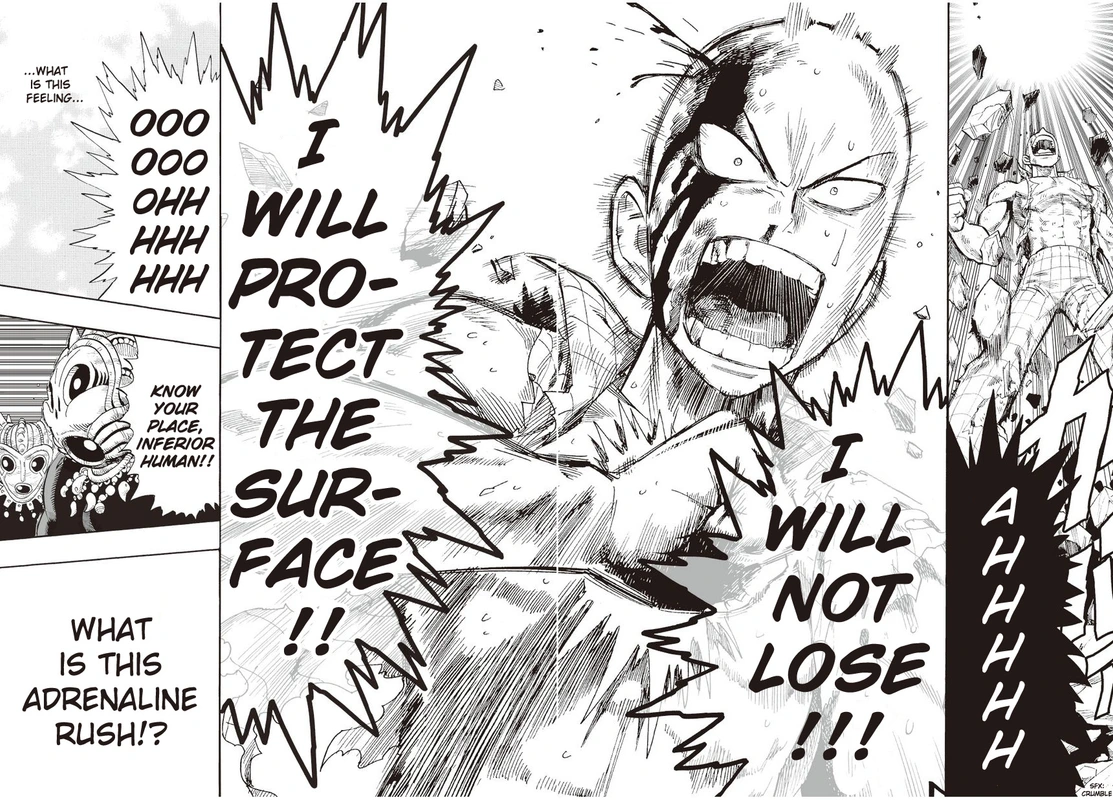 One Punch Man Manga Chapter 4 page 12 - Dark Undergrounders