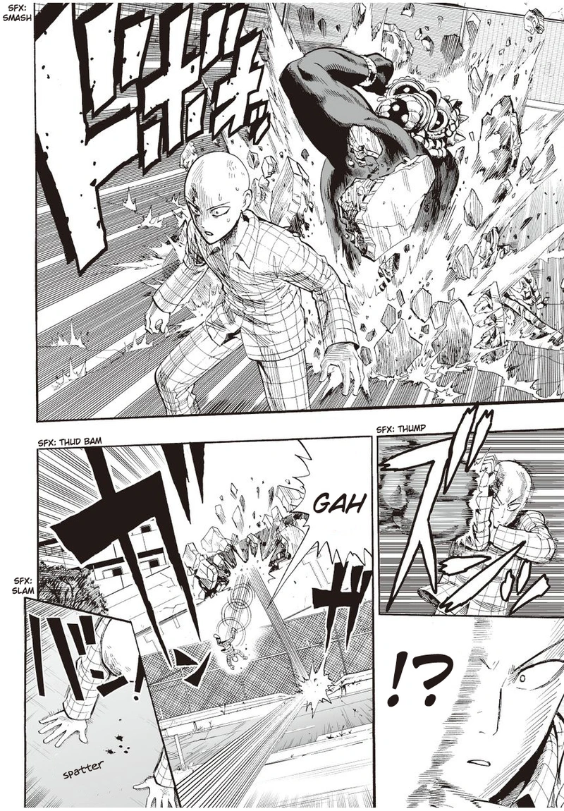 One Punch Man Manga Chapter 4 page 6 - Dark Undergrounders