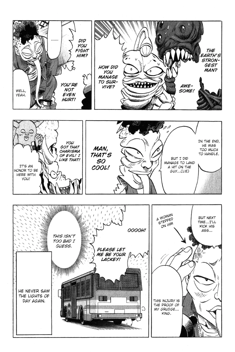 One Punch Man Manga Chapter 40.5 page 5 - Volume 8 Extras