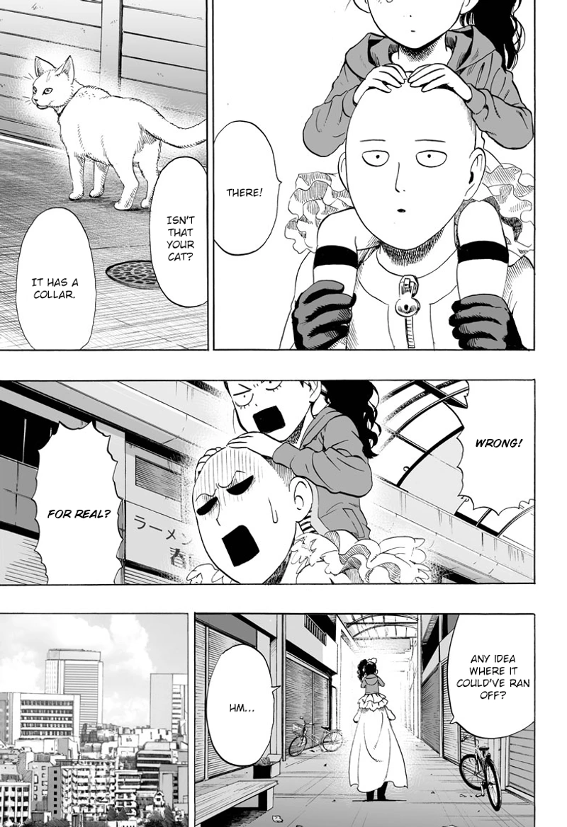 One Punch Man Manga Chapter 40.6 page 11 - Lost Cat | Volume 8 Extras