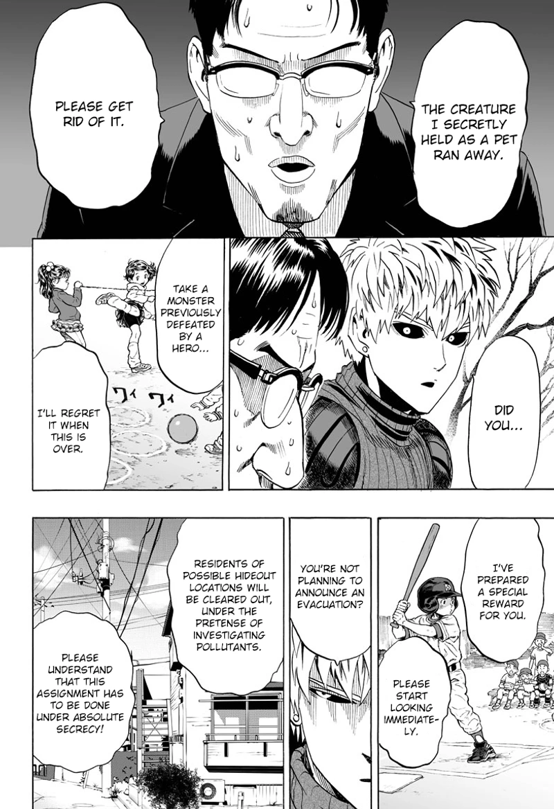One Punch Man Manga Chapter 40.6 page 4 - Lost Cat | Volume 8 Extras