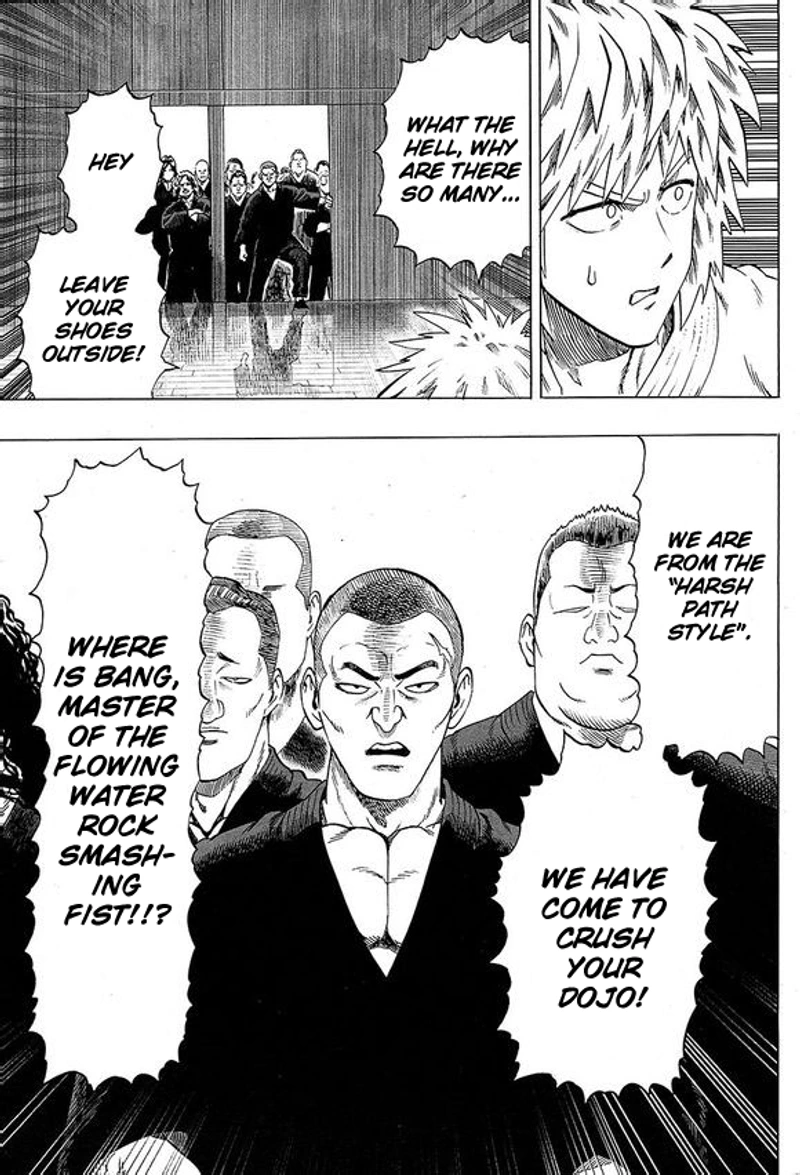 One Punch Man Manga Chapter 40.7 page 11 - Lobster | Volume 8 Extras