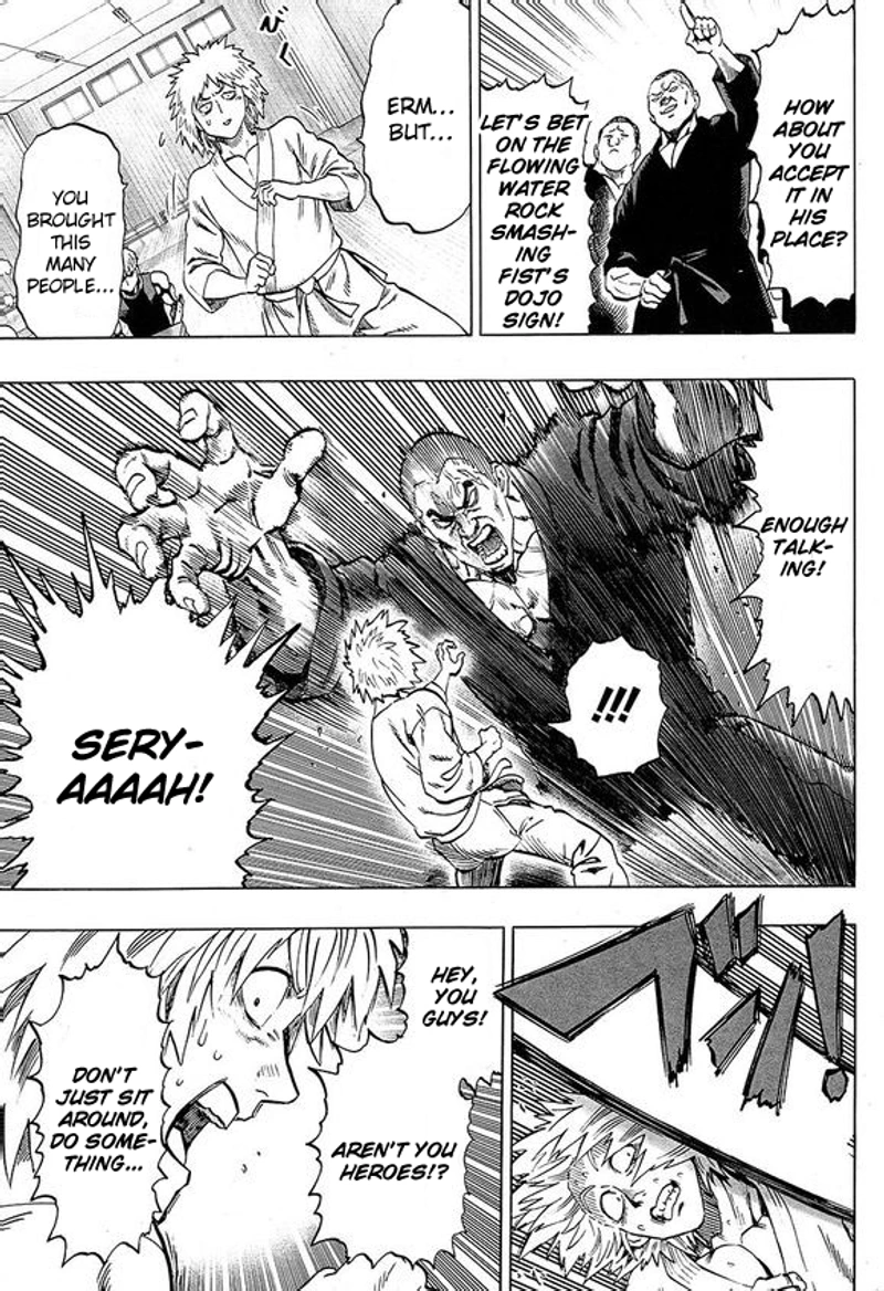 One Punch Man Manga Chapter 40.7 page 13 - Lobster | Volume 8 Extras