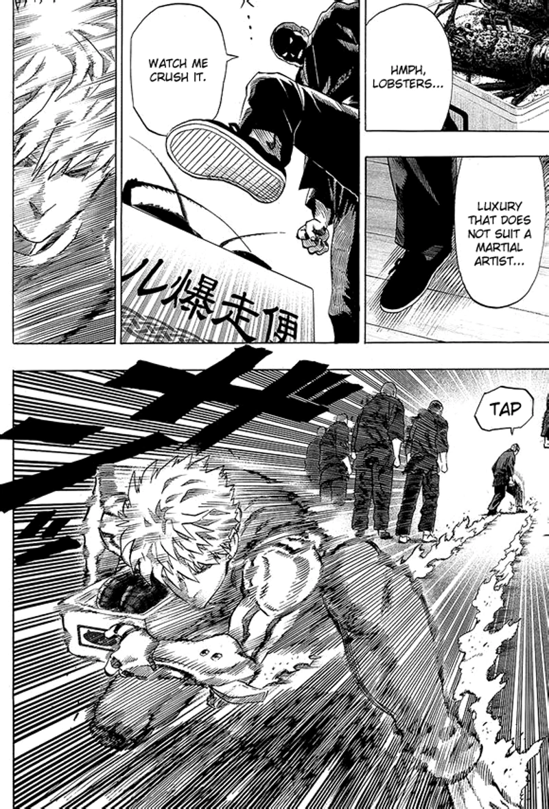 One Punch Man Manga Chapter 40.7 page 16 - Lobster | Volume 8 Extras