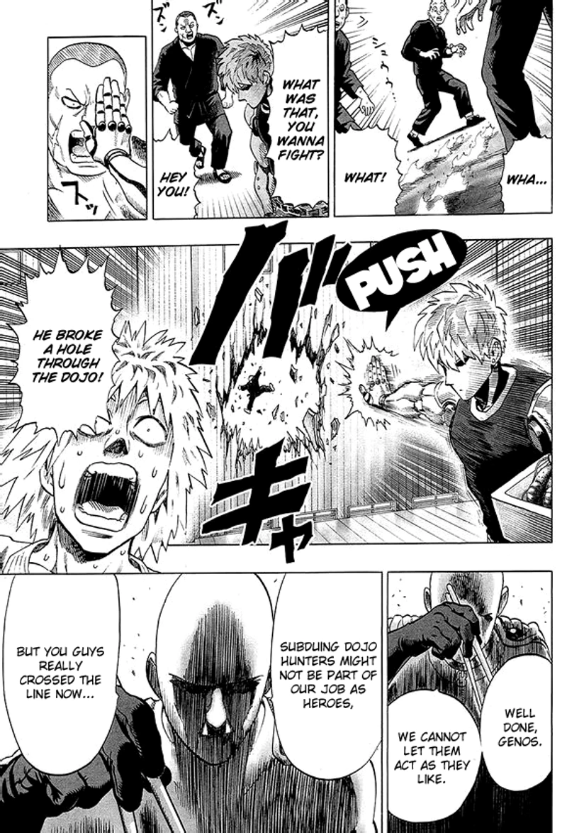 One Punch Man Manga Chapter 40.7 page 17 - Lobster | Volume 8 Extras